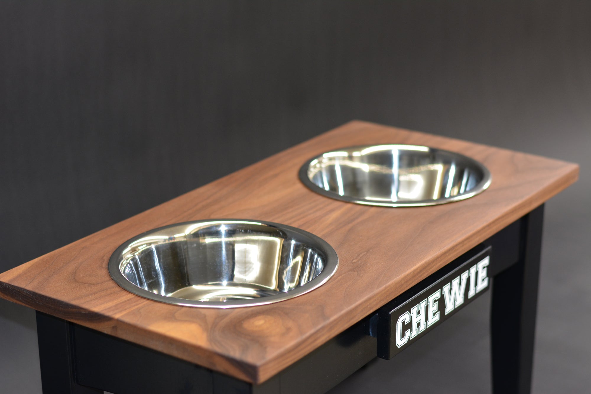 Classic Elevated Dog Bowl - Dual Bowl Large