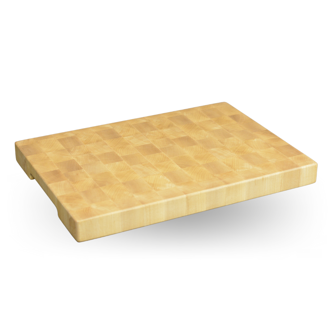 Medium End Grain Cutting Board - Hard Maple (12”x18”x1.5")