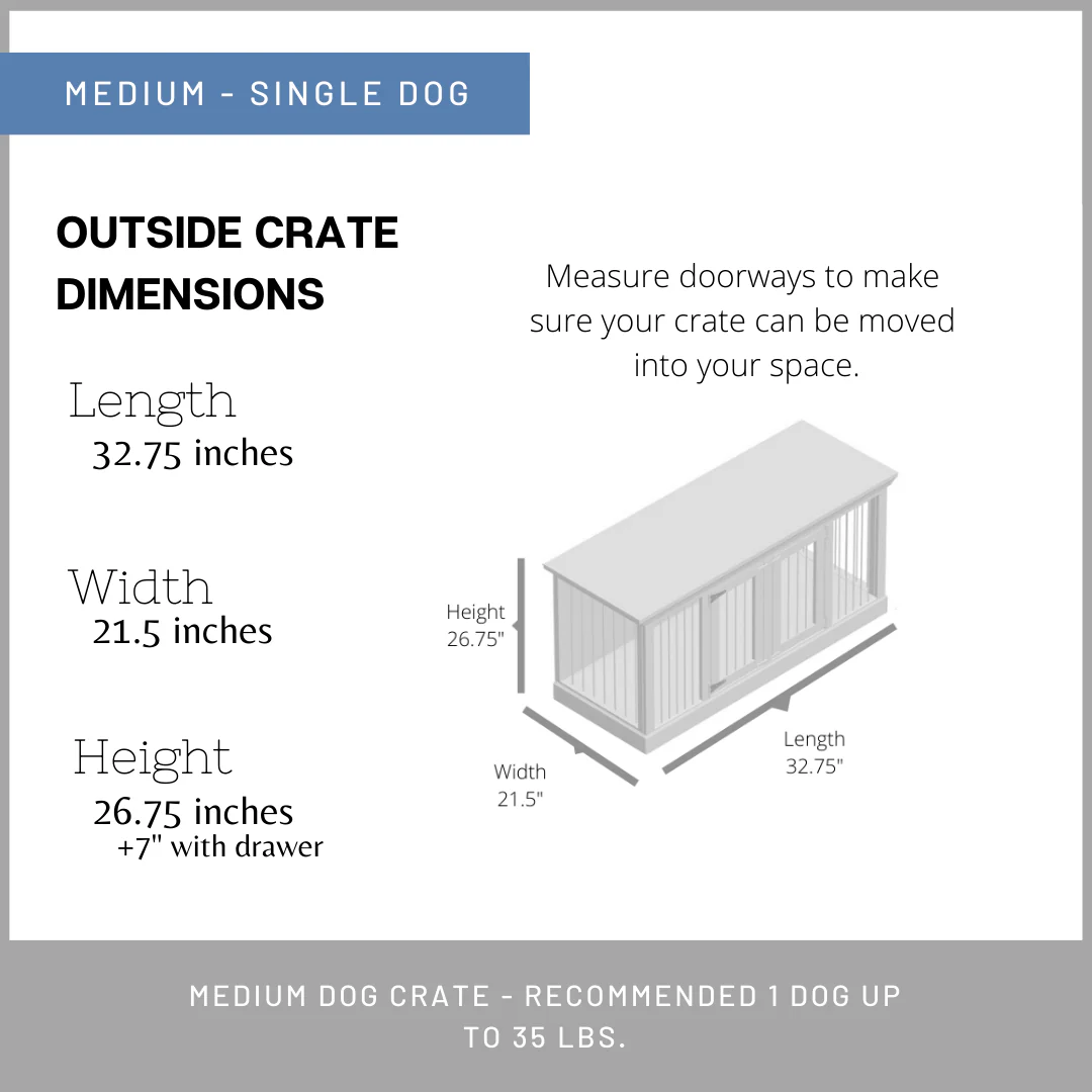 Standard Single Dog Kennel (Medium)
