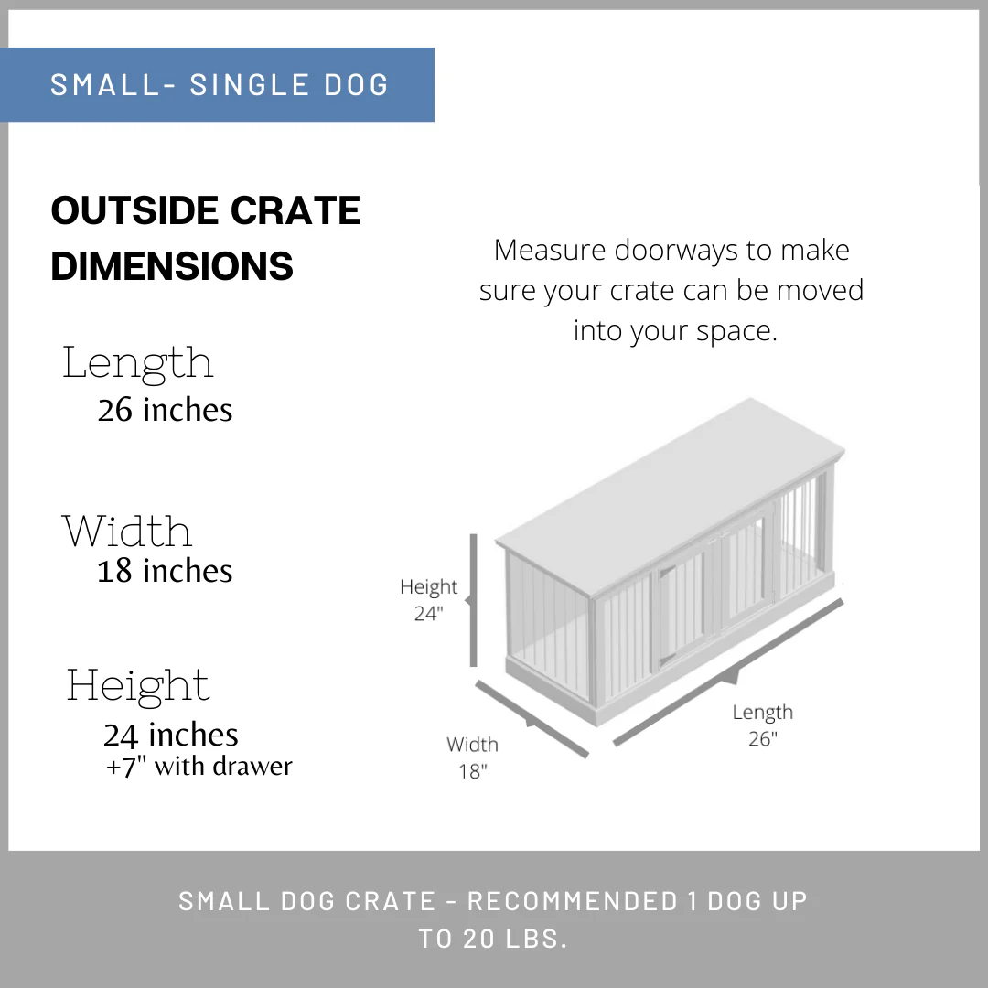 Standard Single Dog Kennel (Small)