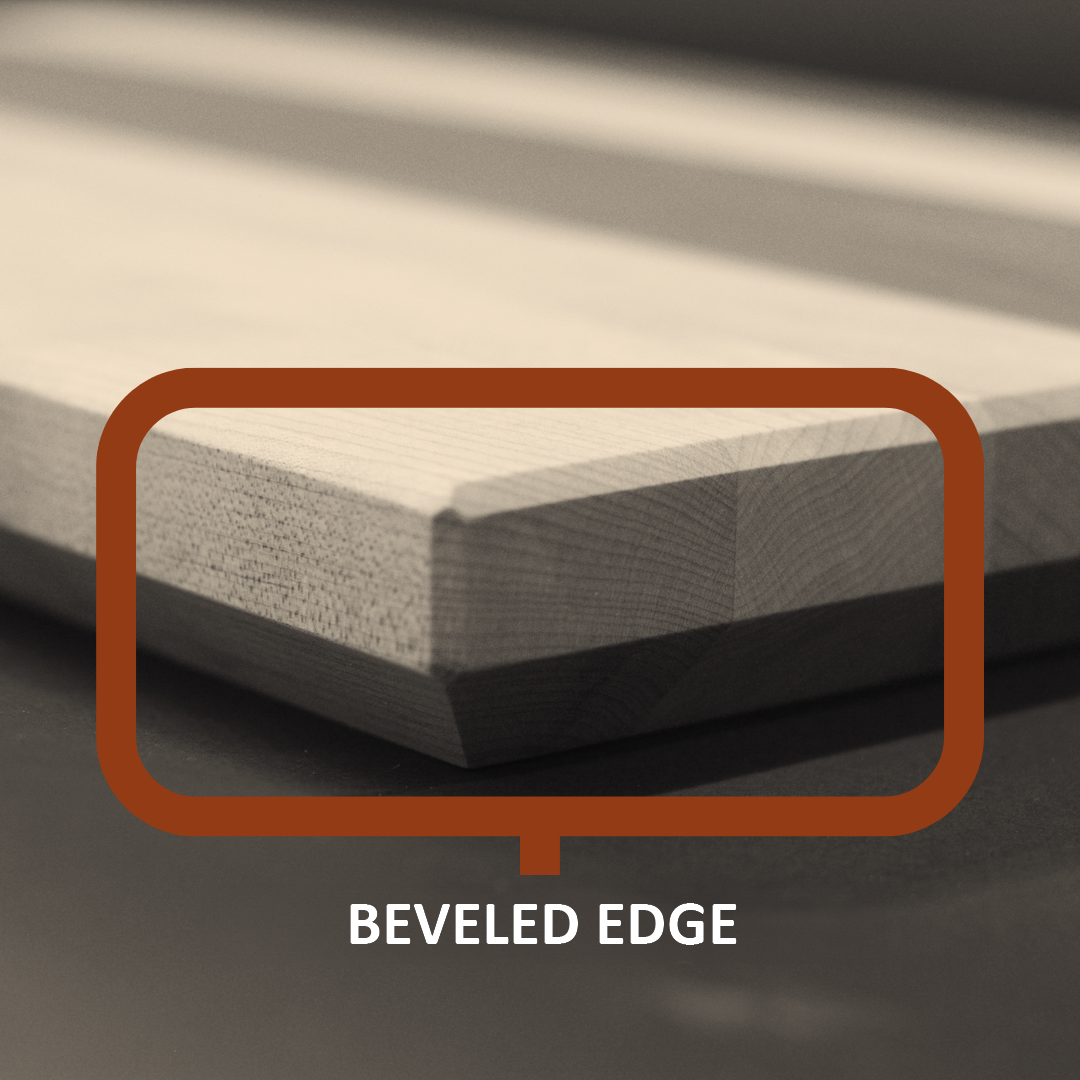 Medium Edge Grain Cutting Board - Maple, Walnut & Padauk (12”x18”x1.5")