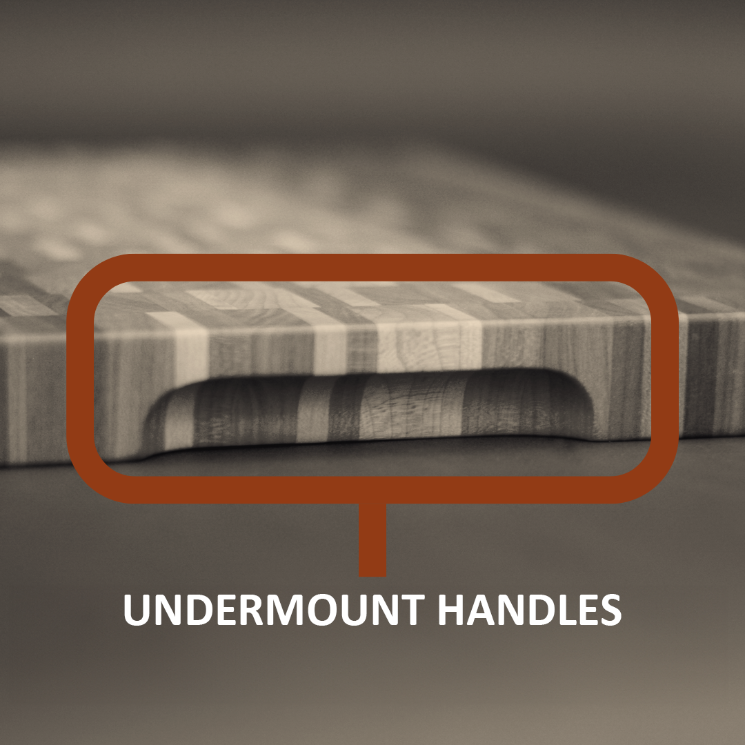 Large End Grain Cutting Board - Hard Maple (16”x22”x2")