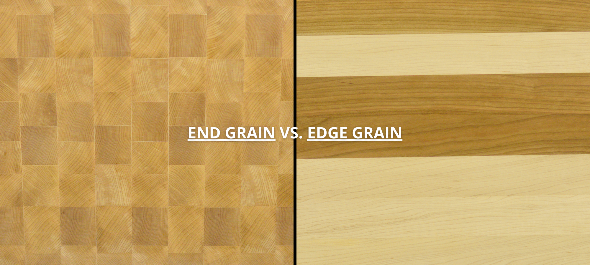 Edge Grain & End Grain Cutting Boards: What’s the Difference?