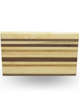 Large Edge Grain Cutting Board - Walnut, Cherry & Maple (16”x22”x1.5")