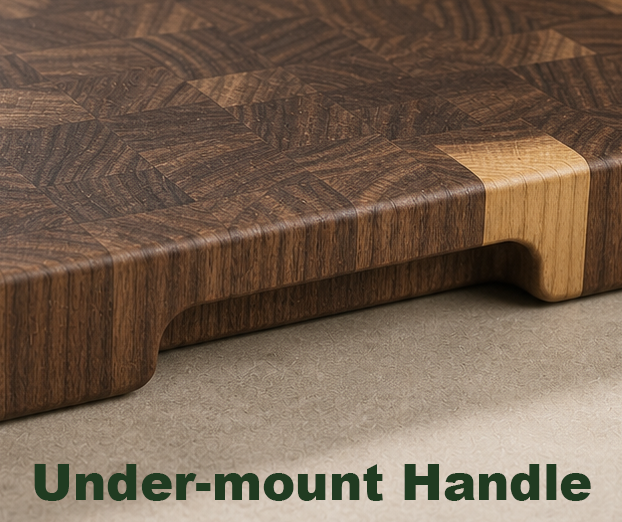 Walnut End-Grain Cutting Board — 12″ × 18″