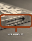 Edge Grain Cutting Board - Maple, Walnut & Padauk (16”x22”)